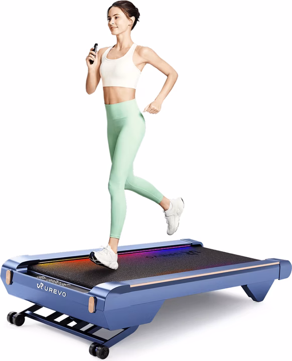 Un tapis de course qui se range debout